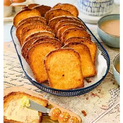 قالب نان تست و کروسان تفلون مدل مربع بزرگ سایز 15