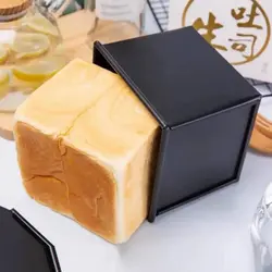 قالب نان تست و کروسان تفلون مدل مربع بزرگ سایز 15