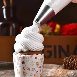 قیف خامه زن یکبار مصرف بدون درز مستر سایز بزرگ بسته 100 عددی