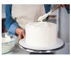 صفحه گردان تزیین کیک و شیرینی پزی مدل چدنی سایز 28