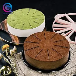 مقسم کیک و پیتزا نسکو مدل اسلایسر دو طرفه 8 و 10 قطعه سایز 26