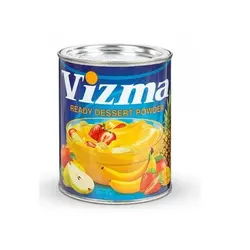 پودر دسر آماده میوه ای کاسترد ویزما - 150 گرم