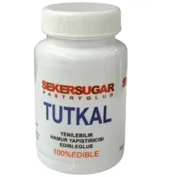 چسب خوراکی فوندانت TUTKAL مدل مایع - 100 گرم