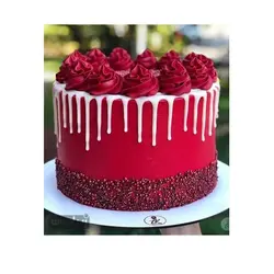 رنگ خوراکی آمیتیدا مدل ژله ای قرمز پر رنگ