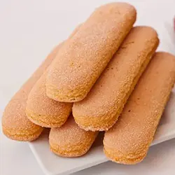 شیرینی بند انگشتی و بیسکوییت لیدی فینگر تیرامیسو دلجو - 180 گرم