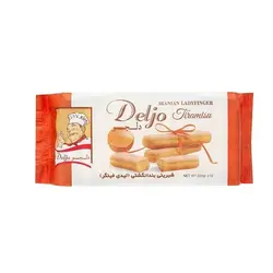 شیرینی بند انگشتی و بیسکوییت لیدی فینگر تیرامیسو دلجو - 220 گرم
