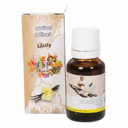 اسانس مایع خوراکی مجاز آمیتیدا طعم دهنده وانیل - 50 گرم