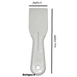 کاردک دسته دار پلاستیکی سایز 5 عمده - 25 عدد
