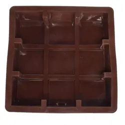 قالب سیلیکونی هندسی کیک و دسر مدل مکعب