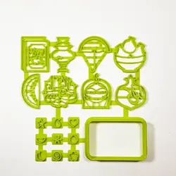 کاتر کوکی و مهر فوندانت مدل یلدایی مجموعه 10 عددی