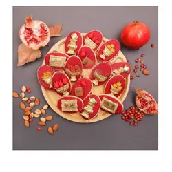 کاتر کوکی و مهر فوندانت مدل یلدایی مجموعه 10 عددی