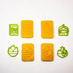 کاتر کوکی و مهر فوندانت مدل یلدایی مجموعه 10 عددی