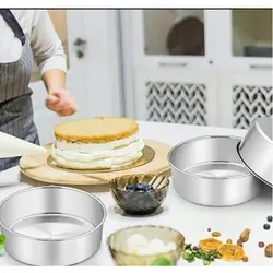 قالب کیک موج مدل گرد لبه کوتاه ست کامل 10 عددی