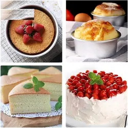 قالب کیک موج مدل گرد لبه کوتاه ست کامل 10 عددی