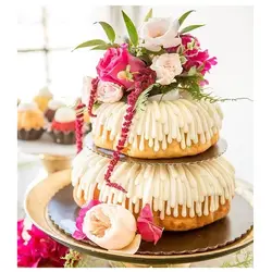 قالب کیک و ژله آلومینیومی مدل گرد تیوپی کد 1005