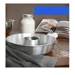 قالب کیک و ژله آلومینیومی مدل گرد تیوپی کد 1005