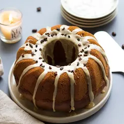 قالب کیک و ژله آلومینیومی مدل اریب کد 404