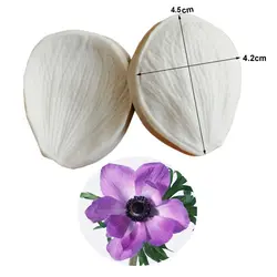 ست کاتر و وینر فوندانت بهگز مدل گل آنمون مجموعه 4 عددی