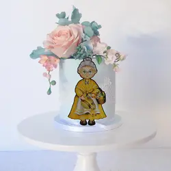 تاپر و ابزار تزیین کیک بهگز مدل مادربزرگ مهربان