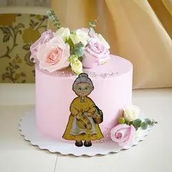 تاپر و ابزار تزیین کیک بهگز مدل مادربزرگ مهربان