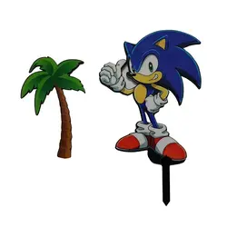 تاپر و ابزار تزیین کیک بهگز مدل سونیک مجموعه 2 عددی