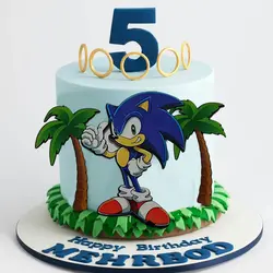 تاپر و ابزار تزیین کیک بهگز مدل سونیک مجموعه 2 عددی