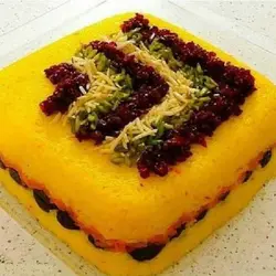 قالب کیک موج مدل مربع لبه کوتاه سایز 20 و 25 و 30 مجموعه 3 عددی