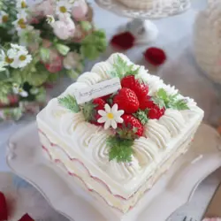 قالب کیک موج مدل مربع لبه بلند سایز 20
