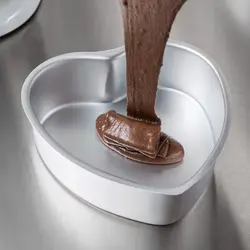 قالب کیک موج مدل قلب سایز کوچک