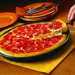 ظرف گرانیتی پخت پیتزا مدل گرد سایز 30