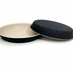 ظرف گرانیتی پخت پیتزا مدل گرد سایز 30