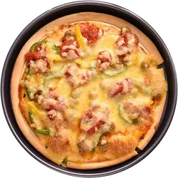 ظرف گرانیتی پخت پیتزا مدل گرد سایز 30