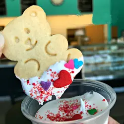 کاتر فشاری شیرینی پزی بهگز مدل قلب مجموعه 5 عددی