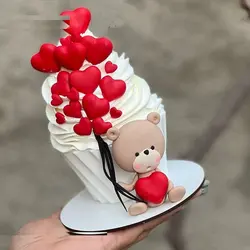 کاتر فشاری شیرینی پزی بهگز مدل قلب مجموعه 5 عددی