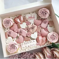 قالب شکلات و شیرینی مدل قلب و دایره الماسی جور