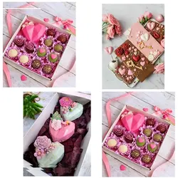 قالب شکلات و شیرینی مدل قلب و دایره الماسی جور