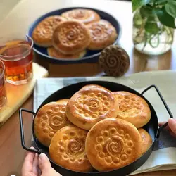 مهر شیرینی پزی طرح کلوچه سنتی فومن