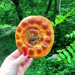 مهر شیرینی پزی طرح کلوچه سنتی فومن