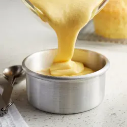 قالب کیک موج مدل گرد لبه بلند سایز 15 و 18 مجموعه 2 عددی