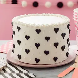 قالب کیک موج مدل گرد لبه کوتاه سایز 20 و 25 و 27 مجموعه 3 عددی