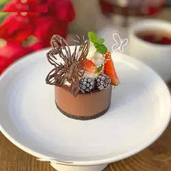 قالب مینی کیک موج مدل گرد لبه بلند سایز 10