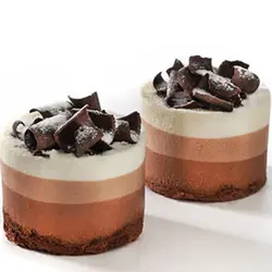 قالب مینی کیک موج مدل گرد لبه کوتاه سایز 10