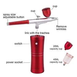 ایربراش شارژی حرفه ای تزیین کیک مجموعه 3 عددی