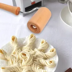 وردنه غلطکی خمیر و شیرینی چوبی جنگلی