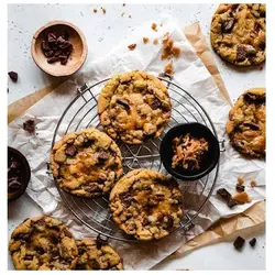 توری خنک کننده کیک و شیرینی مدل گرد