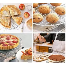 توری خنک کننده کیک و شیرینی مدل گرد