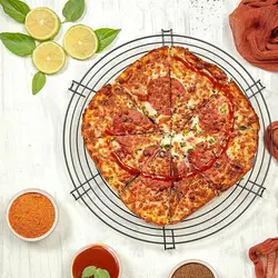 توری خنک کننده کیک و شیرینی مدل گرد