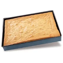 قالب و دیس کیک موج مدل مستطیل لبه بلند سایز 30×40