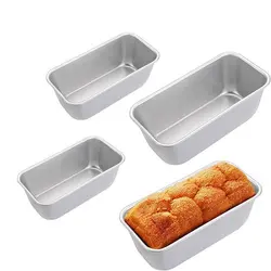 قالب کیک موج مدل کیکس لوف مستطیل مجموعه 4 عددی