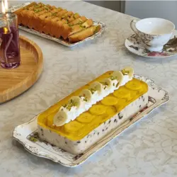 قالب کیک موج مدل کیکس لوف مستطیل مجموعه 4 عددی